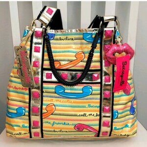 NWT Betsey Johnson BETSEYVILLE CALL ME PHONE TOTE